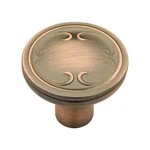 (50-PACK) 1-3/16" Vignette Design Knob Red Antique Copper. Fixed Price $148.59.