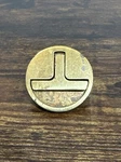 Huntley Thomasville Drawer Pull Brass Round Vintage Campaign Hardware N08372. Fixed Price $69.99.