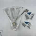 Southern Hills SH3229 Brush Nickel Drawer Handle Pull Holes: 6-1/4 In. Lot Of 5. Fixed Price $11.99.