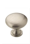 Amerock Forgings 1-1/4 In. (32MM) Classic Satin Nickel Round Cabinet Knob. Fixed Price $10.00.