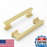 Banqin 20-PACK Gold 3" Hole Center Kitchen Cabinet Handles Drawer Pulls Knobs. Fixed Price $99.38.