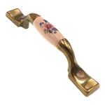 Amerock Royal Family Antique Brass Almond 3" Ctc Flower Pull BP76240-FALB. Fixed Price $7.29.