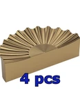 Haliwu 4 Pack Half Moon Cabinet Pulls Champagne Bronze Kitchen Handles 76MM 3. Fixed Price $22.00.