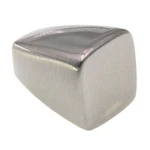 Lot Of 25 Amerock Creased Bow BP27018-G10 Satin Nickel Square Cabinet Knob. Fixed Price $22.95.