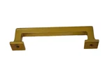 Merit Drawer Pulls 4" Brass Tone Set Of 9 Modern Cabinet Hardware Aburb 30102-4. Fixed Price $24.99.