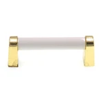 Amerock Allison Value 3" Ctr. Polished Brass Bar Cabinet Handle BP76241-W3. Fixed Price $6.63.