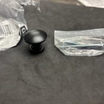 Gliderite 1" Round Convex Cabinet Hardware Knob Matte Black Pulls Set Of 10. Fixed Price $12.99.