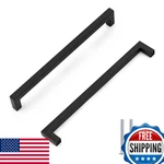 Pack Probrico Black Kitchen Cabinet Pulls Stainless Steel 10INCH Hole Centers. Fixed Price $53.21.