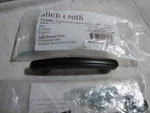 (2) Allen + Roth Aged Bronze Finish Cabinet/drawer Pulls. Fixed Price $7.00.