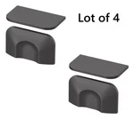 Lot Of 4 Ikea Berghalla Handle Knobs Gray 3/16" 603.228.56 New. Fixed Price $7.55.