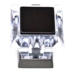 Amerock Abernathy Clear And Caramel Bronze 1-1/16 Inch Square Knob BP29460CCBZ. Fixed Price $8.99.