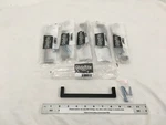 (6) New Glide-rite 6-1/4" Cc Square Cabinet Pulls Matte Black 5 Sealed, Open. Fixed Price $26.90.