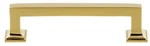 Grandeur GEN-PULL-4 Geneva 4" Center To Solid Brass Square. Fixed Price $33.00.
