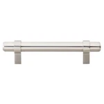 Gliderite 3-3/4" Cc Solid Steel Euro Bar Pull Stainless 4006-96-SS-1. Fixed Price $6.49.