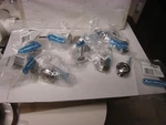 Lot Of Amerock Inspirations Satin Nickle BP-1585-G10 1/4 Cabinet Knob. Fixed Price $25.99.