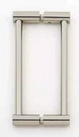 Alno G715-6-PN Contemporary 6" Back To Glass Door Pull Polished Nickel. Fixed Price $109.86.