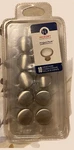 10 Pack Satin Nickel Finish Cabinet Knobs Round Conquest VP14255-SN New. Fixed Price $14.80.