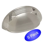 *5 Pack* Cosmas Cabinet Hardware Satin Nickel Cup Pulls #9461SN. Fixed Price $12.60.