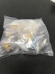 1-1/8 Inch Square Cabinet Knob Pack Of 10 Brushed Brass. Fixed Price $14.85.