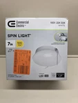 Niob Commercial Electric 7" Led Spin Light W/ Pull Chain, White, 4000K, 830LMNS. Fixed Price $24.99.