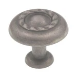 25 Pack BP1585-WN Weathered Nickel 1/4" Knobs Pulls Amerock Inspirations. Fixed Price $110.00.