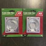 Ace Flush Ring Pull Zinc 3" #5293824. Fixed Price $15.00.