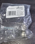 Lot Of 7 Amerock BP53005G10 Cabinet Door Knob 1/4" (32MM)SATIN Nickel. Fixed Price $11.00.