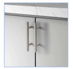 New Sealed Set Of 20 Stainless Steel Cabinet Pull Handles SP-HW3-3/4. Fixed Price $25.99.