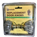Vintage 1984 Belwith Replacement Door Glass Set #1140 (brand New). Fixed Price $17.00.