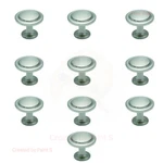 Jamison Collection J334-SN 1-3/16" Mushroom Cabinet Knob Satin Nickel 10PK. Fixed Price $14.79.
