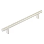 Emtek Select Cabinet Pull 8" C-c, Rectangular Bar Stem, Smooth Satin Nickel. Fixed Price $52.80.