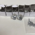 Crystal Style Cabinet Drawer Pulls Door Knobs Kitchen Handle 30MM Set Of 8 New. Fixed Price $9.99.