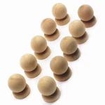 10PCS Ball With Base Shape Unfinished Wood Drawer Knobs Pulls Handles. Fixed Price $12.61.