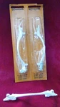Set Of Vintage Amerock Provincial Ivory Gold 3" Center Handle Pull T-451-BW. Fixed Price $24.00.