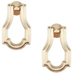 Lc Lictop Cabinet Pulls Elegant Style Knobs Hanging Ring Design Hardware.... Fixed Price $18.42.