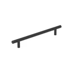 2 Amerock BP1178FB 9-3/8" Flat Black Bar Cabinet Pull (7" Ctr-ctr) *new*. Fixed Price $10.99.