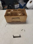 22 Vtg Nos National Lock Cabinet Hardware Drawer Pulls Handles White Porcelain. Fixed Price $62.50.