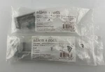 2 Allen + Roth 3" Center 5-3/5" Bar Cabinet Pull Chrome 0517169. Fixed Price $6.29.