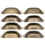 Lxz 8 Pcs Vintage Style Seashell Shaped Pulls - Cup Drawer Handles Pu.... Fixed Price $19.44.