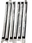 New Ashley Norton 19" 1390 Urban Appliance Pull Set Of 6 Black. Fixed Price $250.00.
