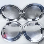 Ikea Serving Tray 15 Stainless Steel Lot Of 4 Crawfish Cookout Platter. Fixed Price $58.88.
