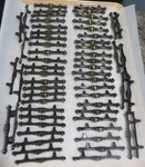 Amerock Cabinet Carriage Drawer Handle Pulls 234-1 Antique Brass Lot Of 60. Fixed Price $59.99.