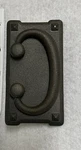 Top Knobs "chateau Ll" 236 Black 3/4" W 2" Mission Plate Drop Handle. Fixed Price $6.99.