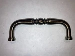 Baldwin 4964-050-BIN 4-INCH Colonial Style Cabinet Pull, Satin Brass And Black. Fixed Price $5.99.