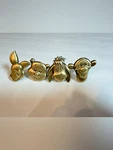 Disney Winnie The Pooh Brass Drawer Knob Pulls Set Of 4 Tigger Eeyore Piglet. Fixed Price $125.00.