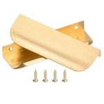 Uxcell 25 Pack Finger Pulls For Cabinets, Gold Edge Drawer 96 Mm,. Fixed Price $37.26.