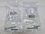 Atlas 290-BRN Sutton Place Rectangle Knob 7/16" Brushed Nickel (lot Of 2). Fixed Price $20.00.