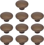My Mironey 10PCS Round Wood Drawer Knobs Walnut Kitchen Cabinet Brown. Fixed Price $24.64.