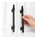 Goldenwarm LST19BK128-18 Cabinet Pulls Black Matte 7-1/2 Inch 5 Center. Fixed Price $19.95.
