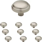 Franklin Brass Mushroom (10-PACK) Cabinet 1-1/8" (29MM), Brushed Nickel. Fixed Price $18.69.